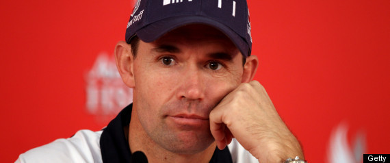 Padraig Harrington Disqualified