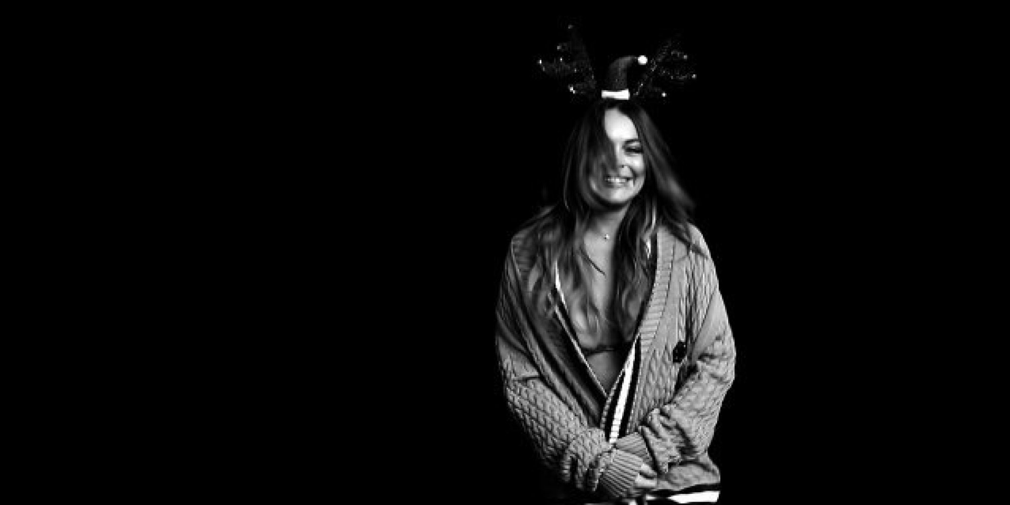 Lindsay Lohan Wears A Sweater And Little Else In Love Advent Calendar Video - Huffington Post Canada