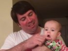 Baby Sings Impressive Christmas Carol With A Little Help From Dad