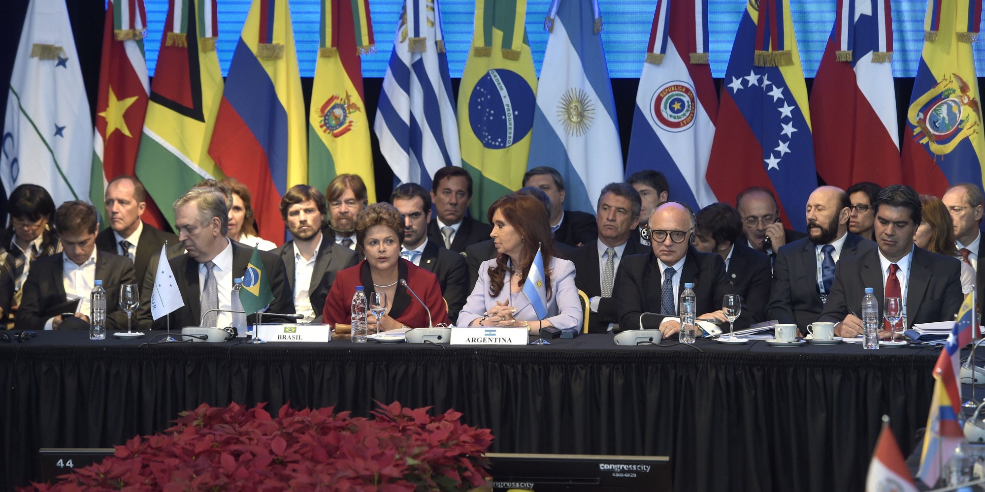 拉美諸國的粉紅領袖們，正面臨民心向右轉的嚴竣挑戰。（圖片來源：Juan Mabromata/Getty Images）