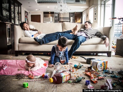 10 Photos Of The Chaotic, Frazzled, Imperfect But Glorious Mess That Is Parenting