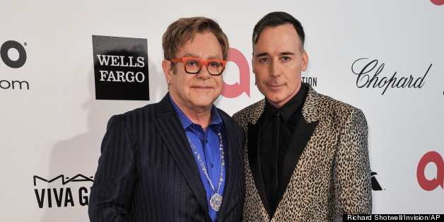 Elton John And David Furnish Marry In England