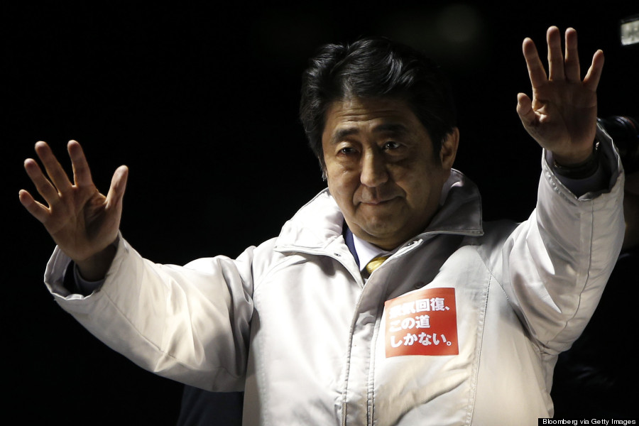 shinzo abe wins