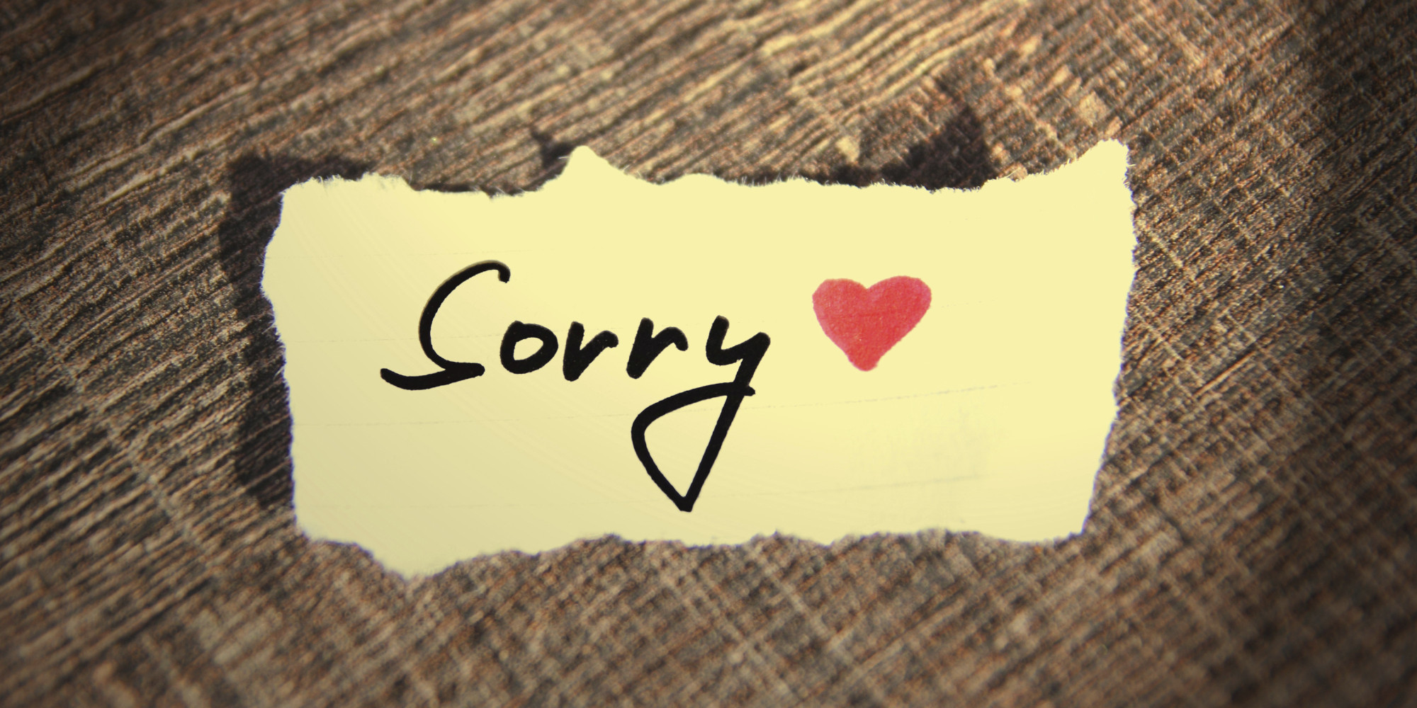 How To Apologize The Right Way