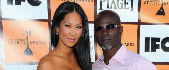 Kimora Lee Simmons Djimon Hounsou