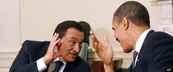 Obama Mubarak