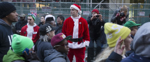 Santacon New York Protest