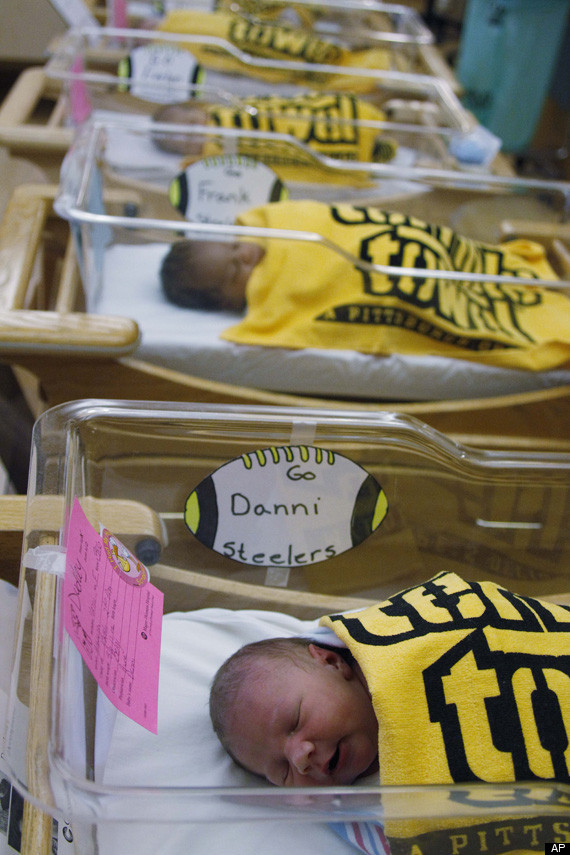 Pittsburgh Hospital Wraps Babies In Steelers Terrible Towels 