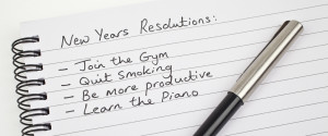 New Years Resolutions