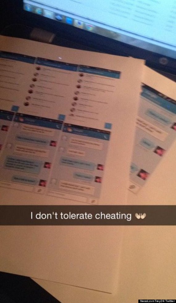 cheating twitter