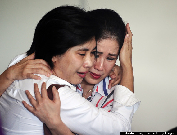 AirAsia Crash Relatives Break Down In Grief After Bodies 