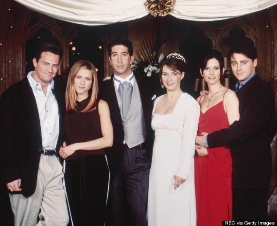 the one with ross wedding friends