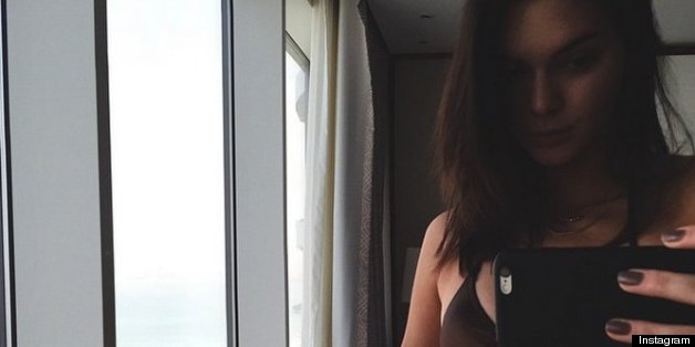 Bikini'd Kendall Jenner Says Goodbye To 2014