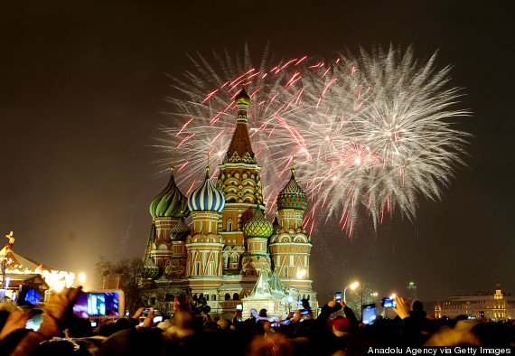 new years moscow