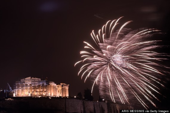 new years greece