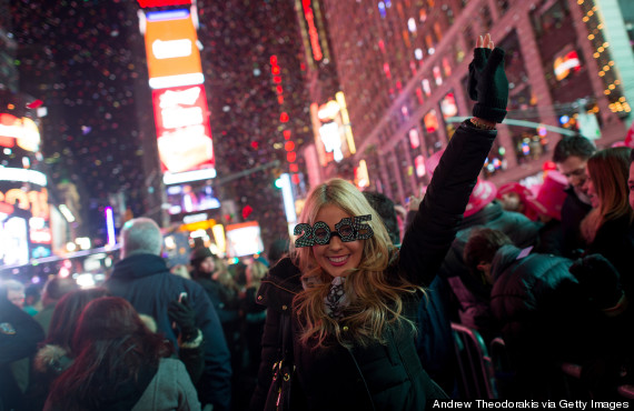 new years new york times square