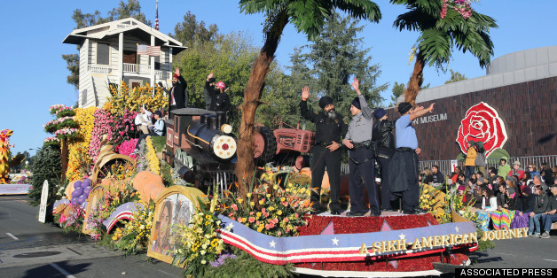 Rose Parade Features First-Ever Sikh Float
