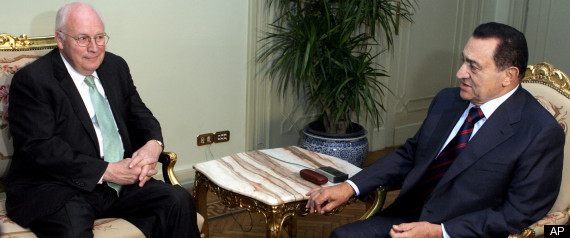 Cheney Mubarak