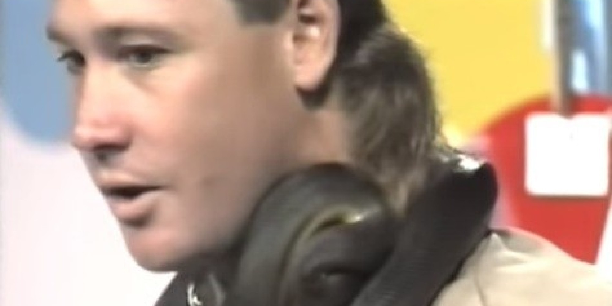 steve irwin with snake pop
