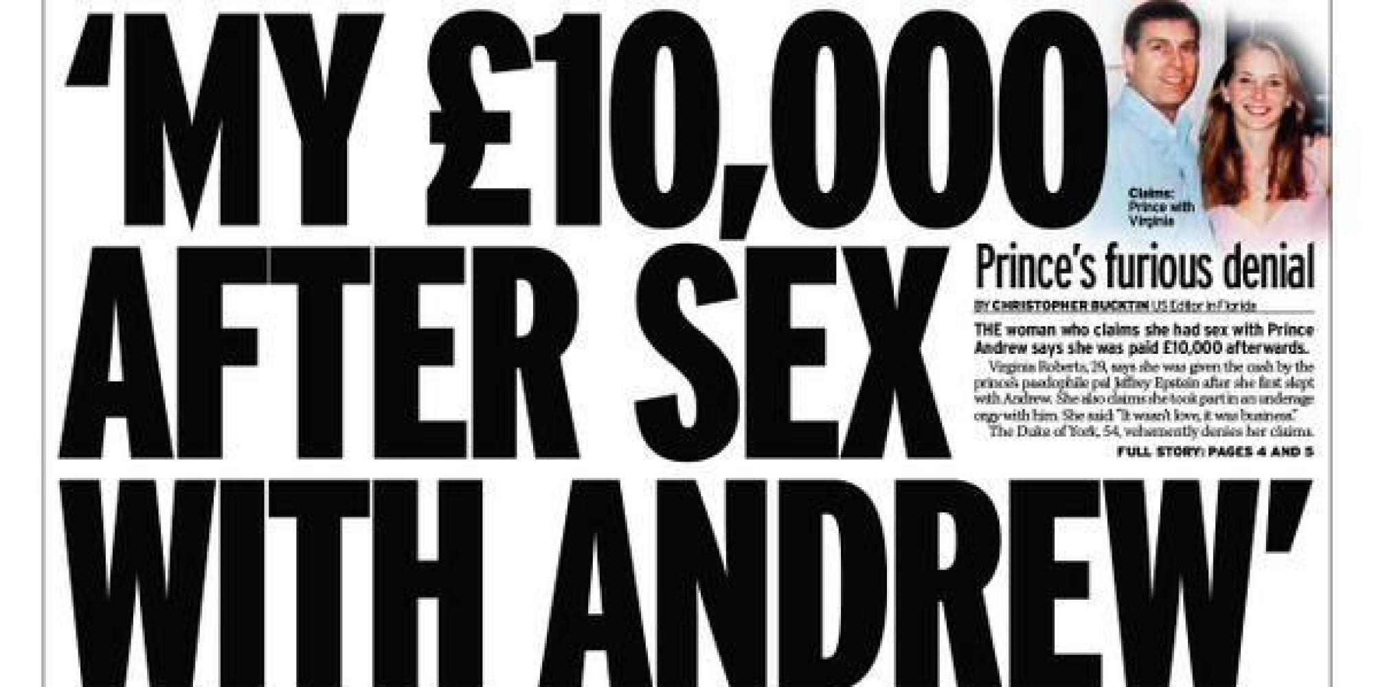 Prince Andrew Sex Slave Was Reportedly Paid £10000 As Palace Issues Second Strong Denial Of 2240