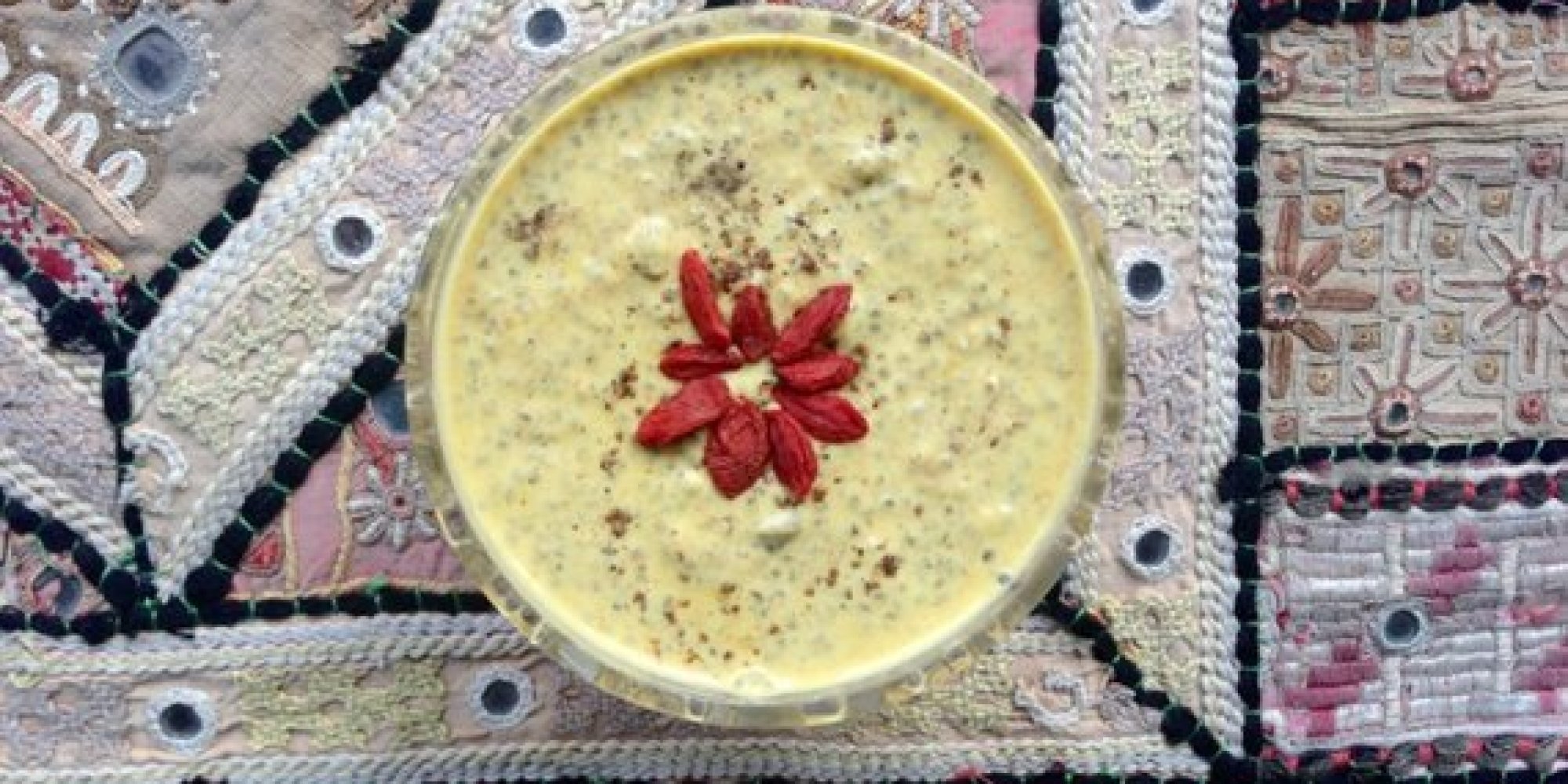 Saffron Chia Pudding HuffPost