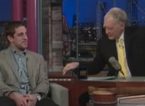 Aaron Rodgers On Letterman