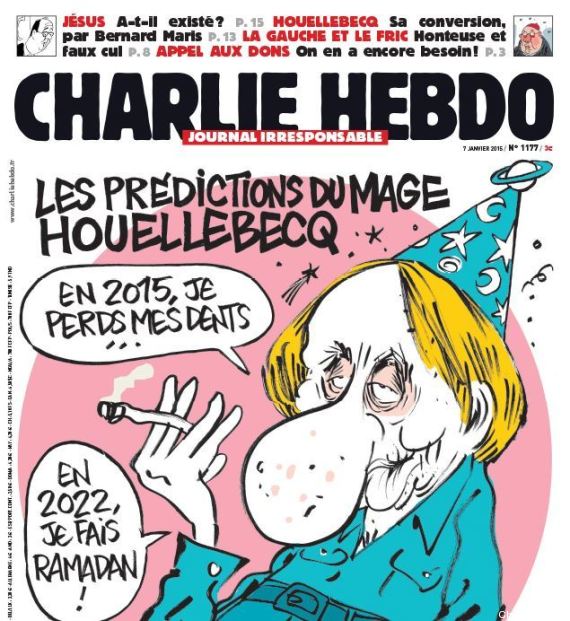 Copertina del numero di Charlie-Hebdo del 7 Genn. 2015