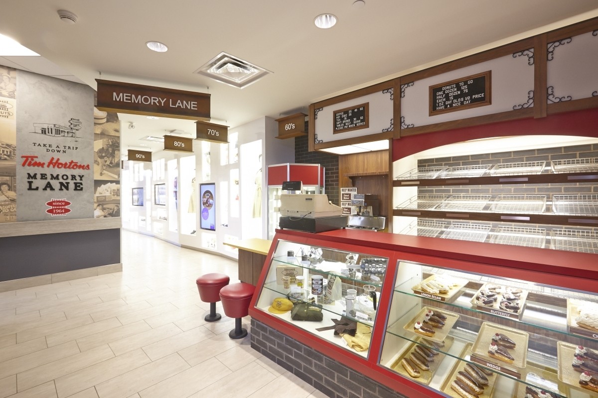 tim hortons first location