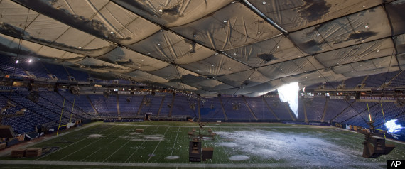 Metrodome New Roof