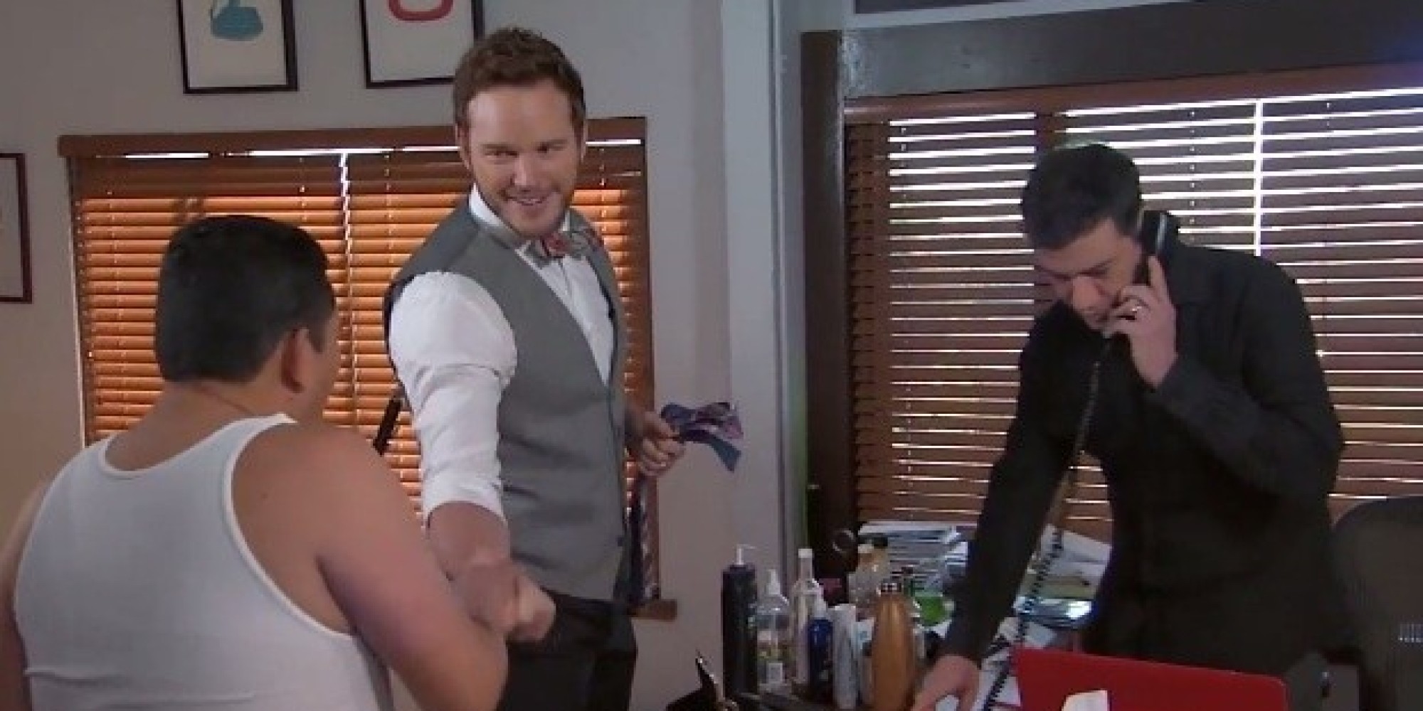 Chris Pratt Totally Crashed Jimmy Kimmel