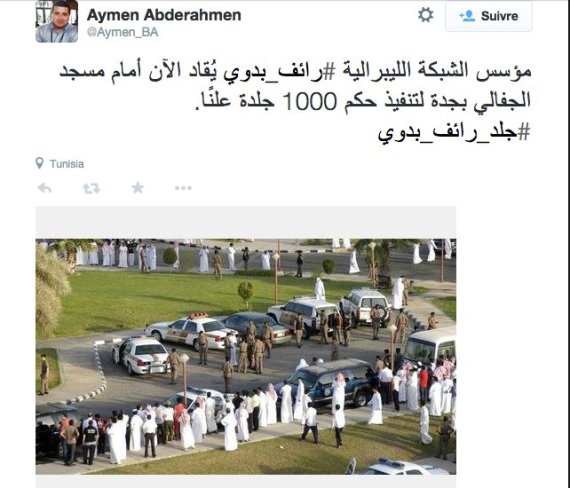 Arabie Saoudite : Raif Bedawi, condamné à 1000 coups de fouet !!! O-RAIF-BEDAWI-570