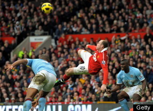 Wayne Rooney Backflip