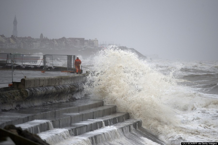 RecordBreaking Winds Batter Britain As Thousands Of Homes Remain