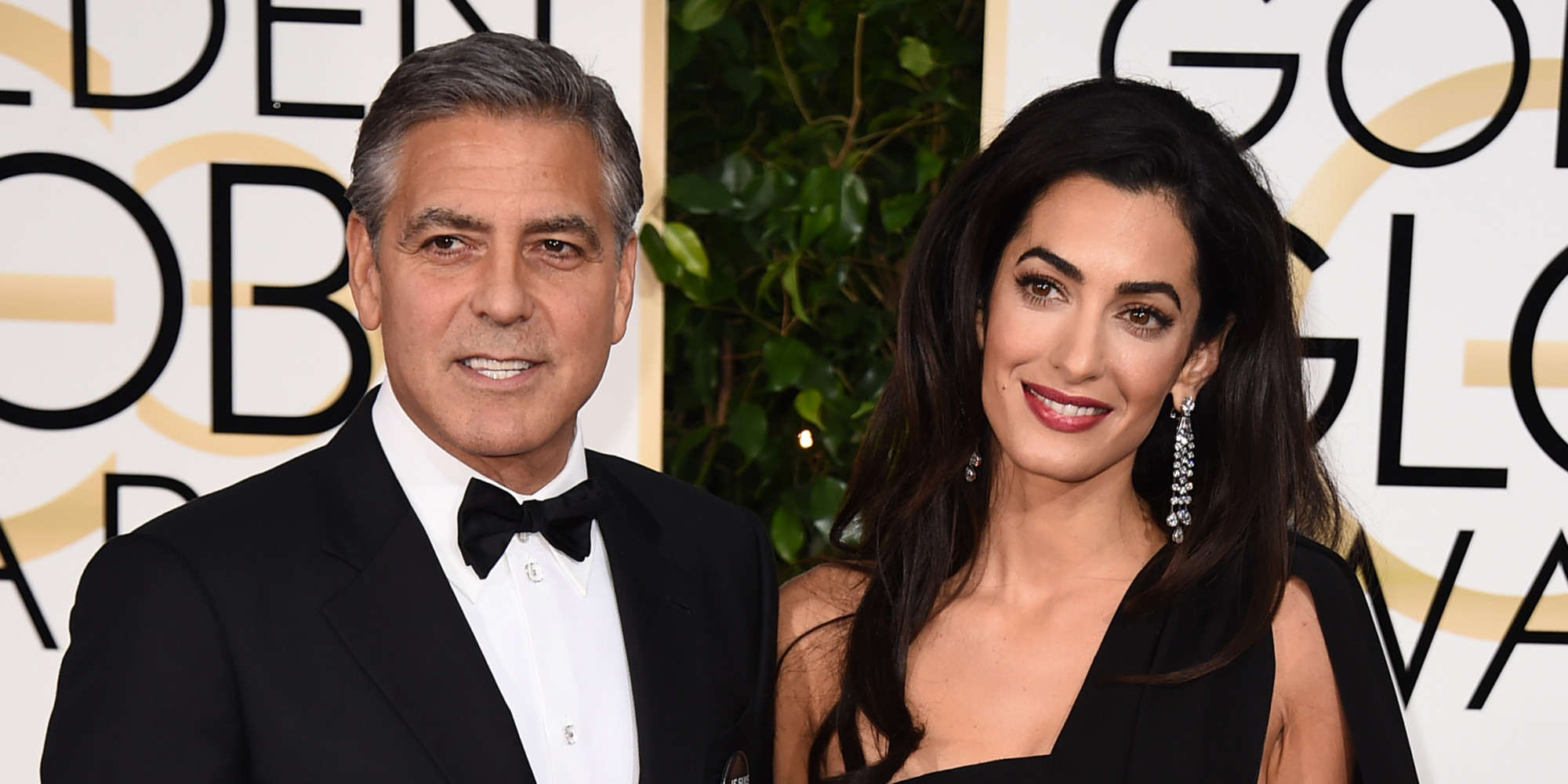 Znalezione obrazy dla zapytania clooney amal