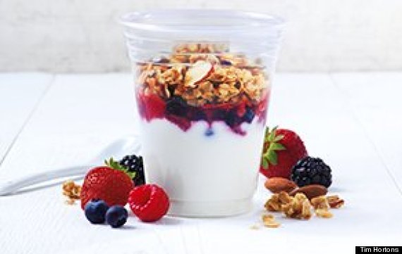 tim hortons yogurt