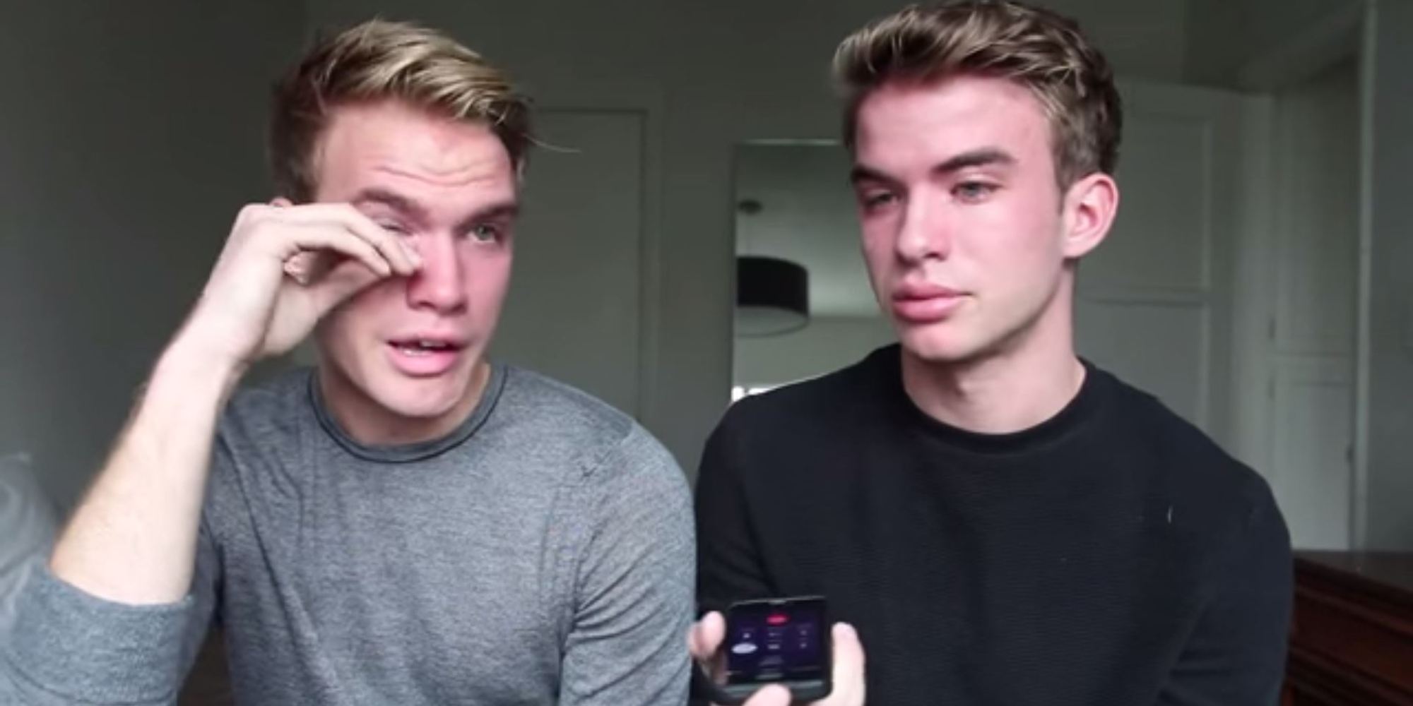 YouTube Twins Austin And Aaron Rhodes Come Out To Their Dad On Camera HuffPost UK