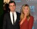 Only Jennifer Aniston Can Pull Off This Topless Red Suit Look