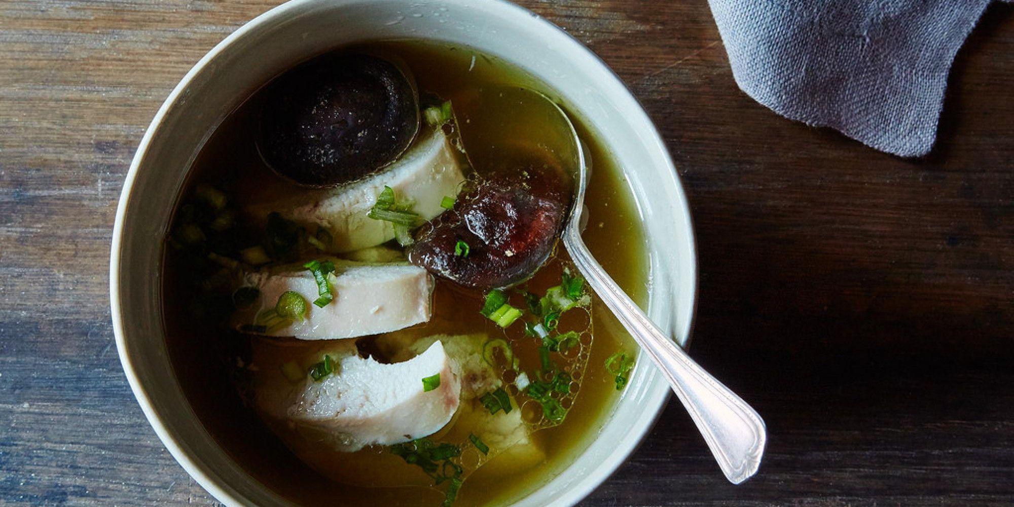 Whole SlowCooker Poached Chicken HuffPost