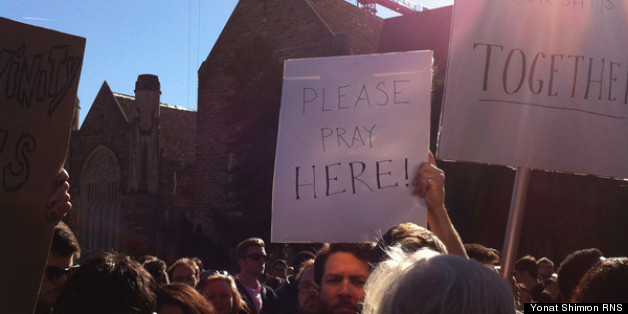 Muslims And Non Muslims Join For Call To Prayer