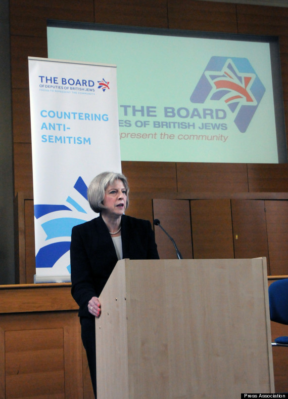 theresa may semitism