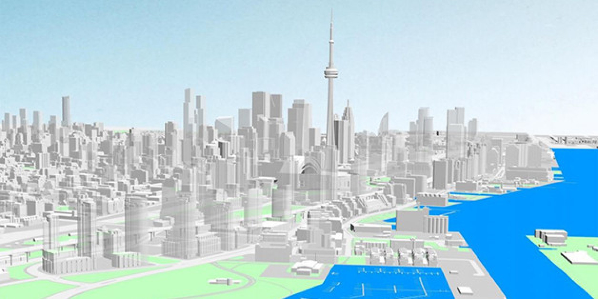 Toronto's Stunning Skyline Transformation Captured In A Single GIF