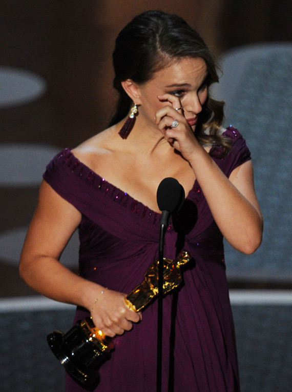 Natalie Portman Oscars 2011 Best Actress Winner Photos Huffpost 6449