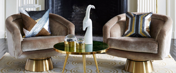 Home Decor Trends Of 2015: Shades Of Gold, Mixing Metallics, Statement
