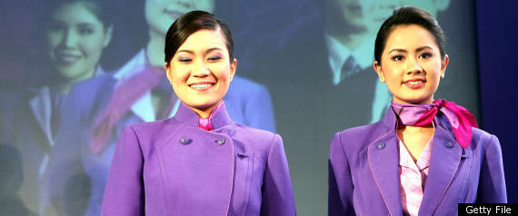 Thai Airways Flight Attendants