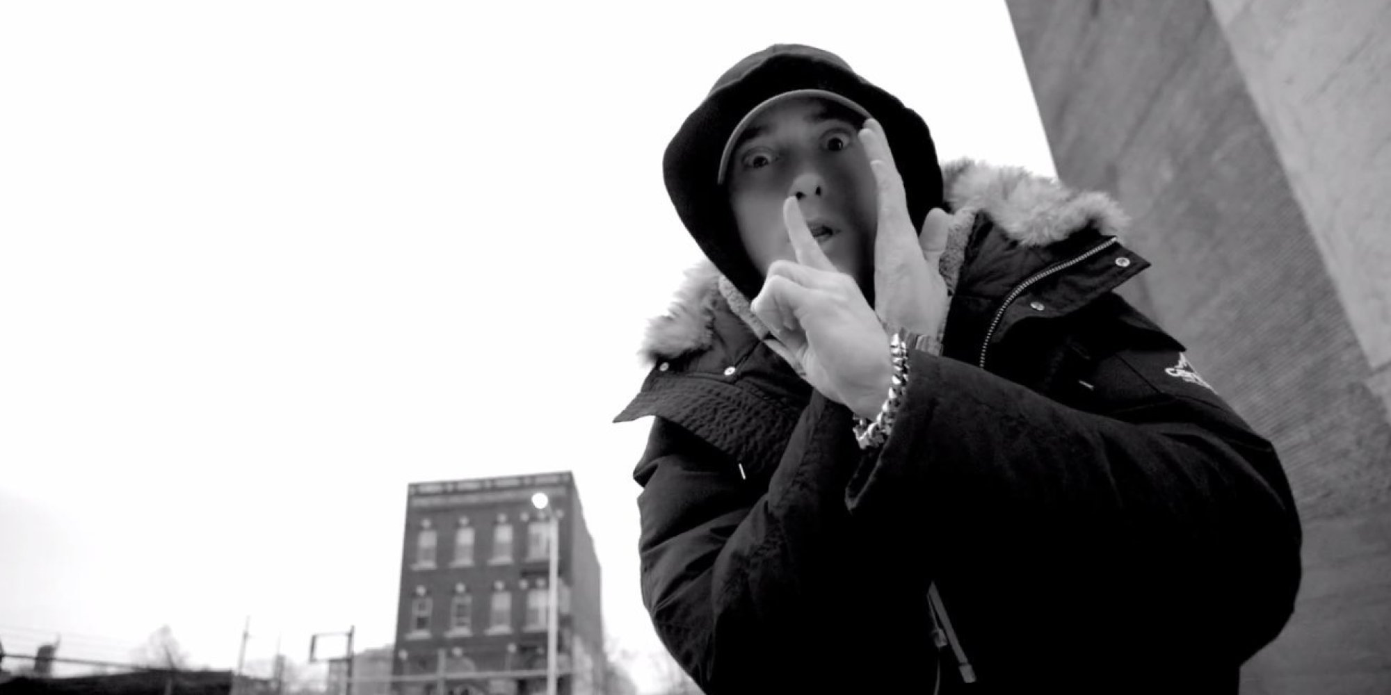 Eminem Recruits Big Sean, Danny Brown & More For 'Detroit Vs. Everybody' Video | HuffPost2000 x 1000