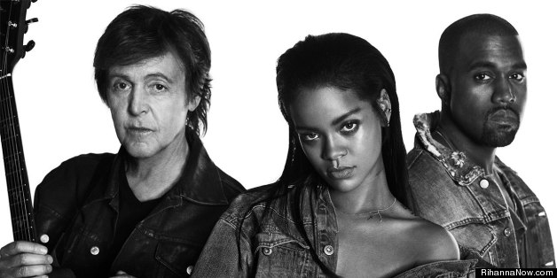 Rihanna Just Dropped A New Song With Kanye & Paul McCartney