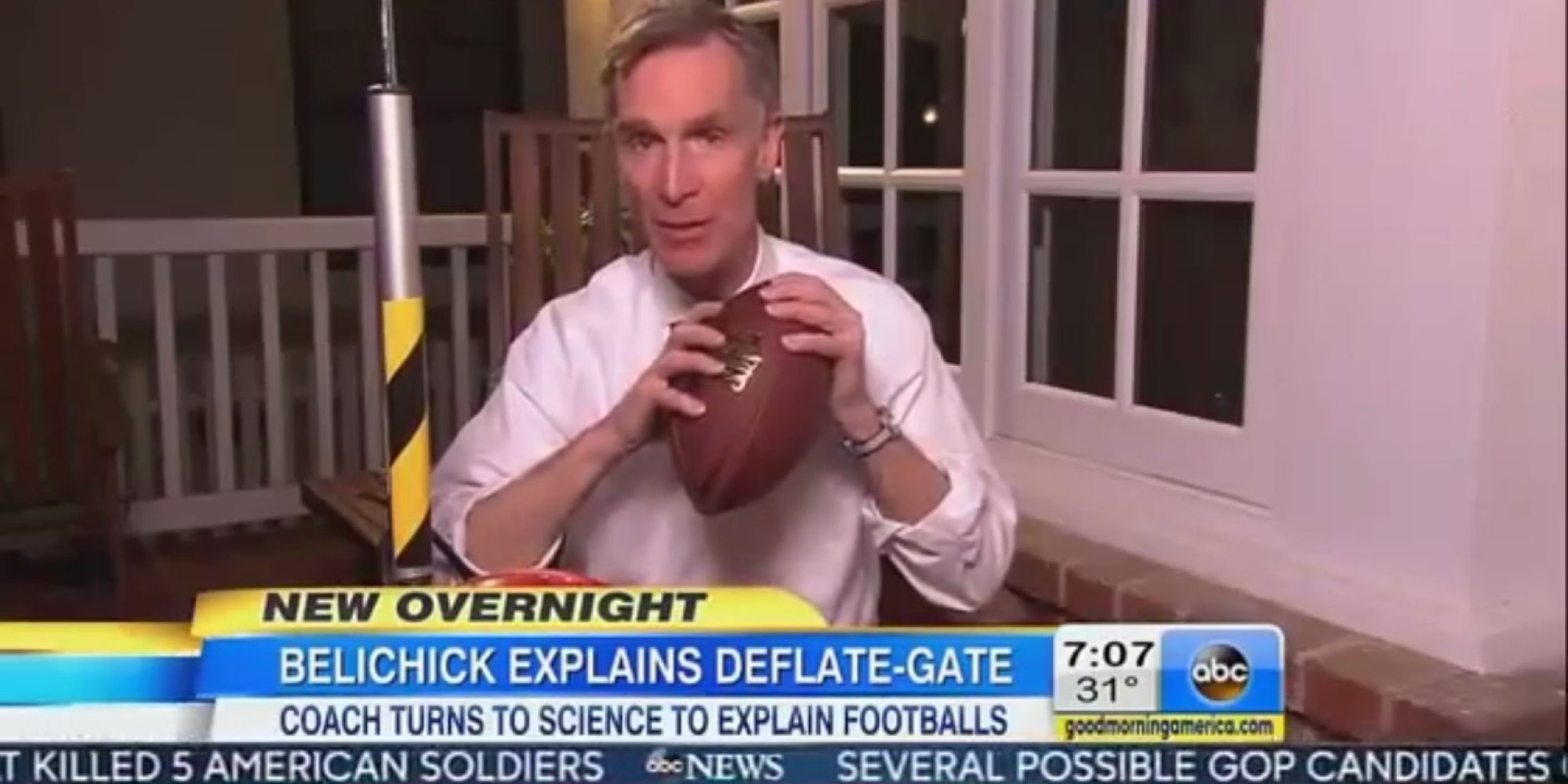 Bill Nye Says Belichicks Deflategate Explanation Doesnt Make Any Sense