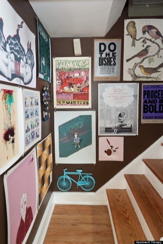 10 Poster Decorating Ideas That Wont Remind You Of A Dorm Room Huffpost