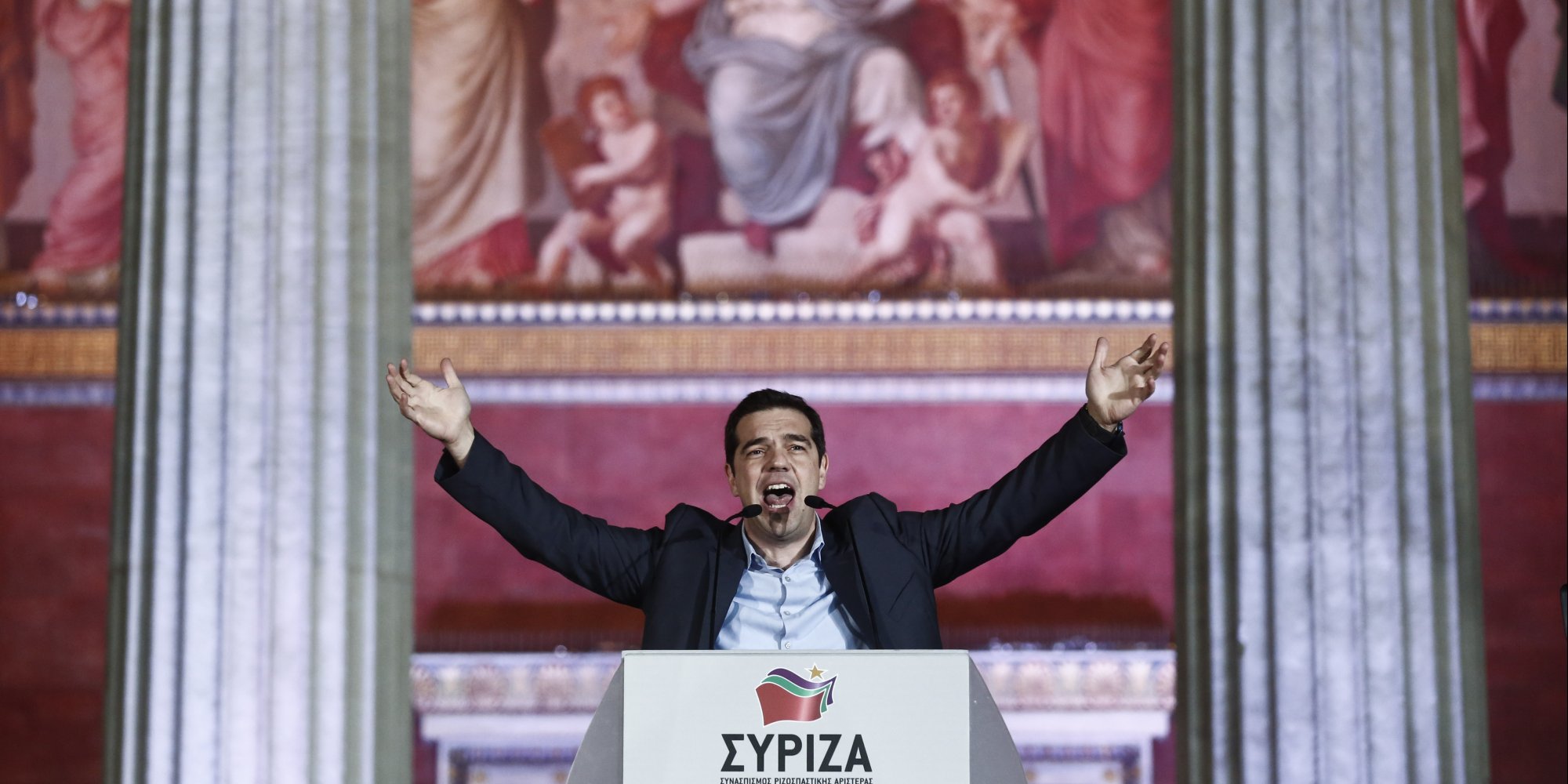 The History Of Syriza How A Small Party Came To Power HuffPost