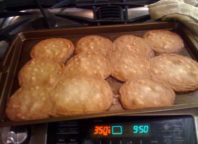 cookie baking fail